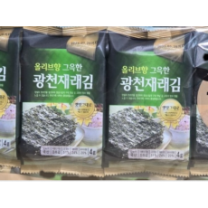 올리브향 그윽향 광천재래김 4g×16입, 조미김, 도시락김